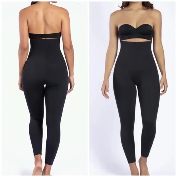 Curveez High Waist Leggings Size XL - Picture 1 of 7